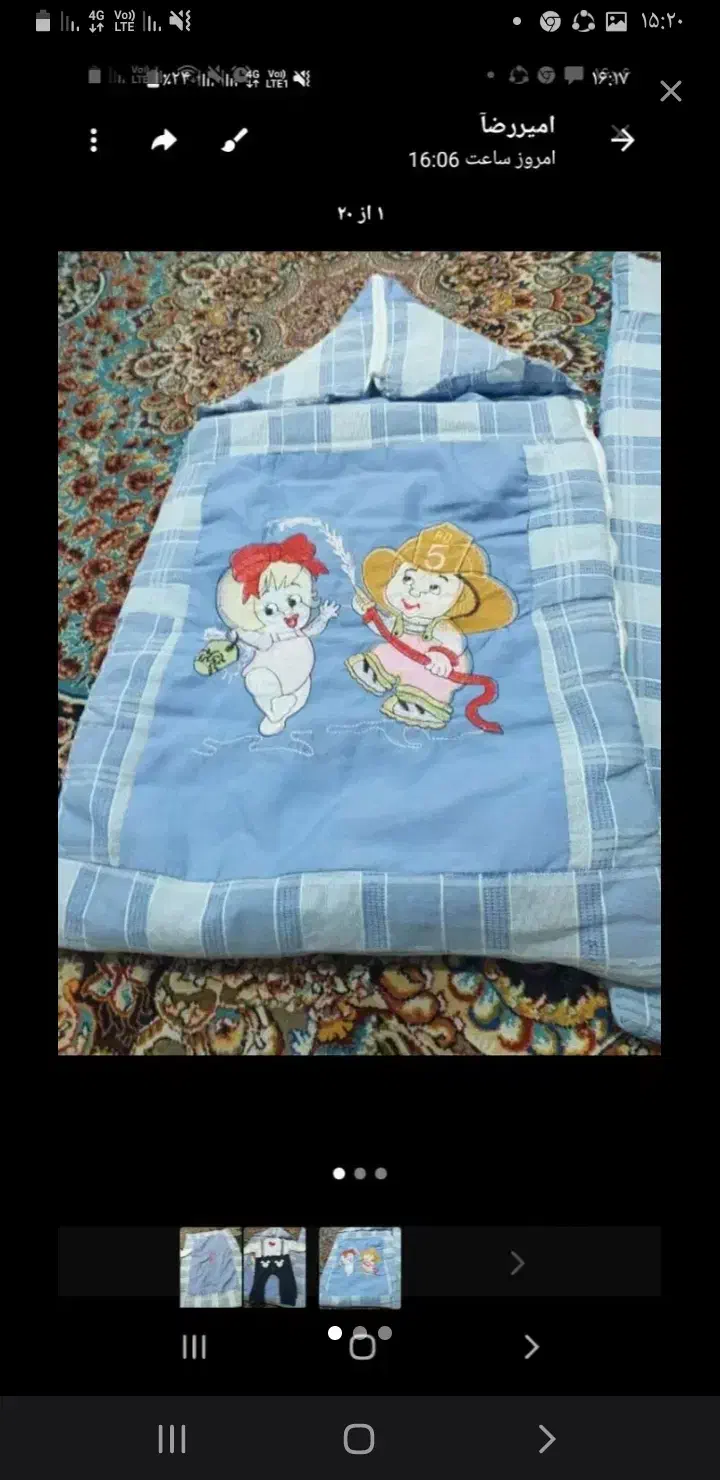 قنداق فرنگی و تشک نوزاد و لباس نوزادی نونو|اسباب و اثاث بچه|ورامین, ورامین|دیوار