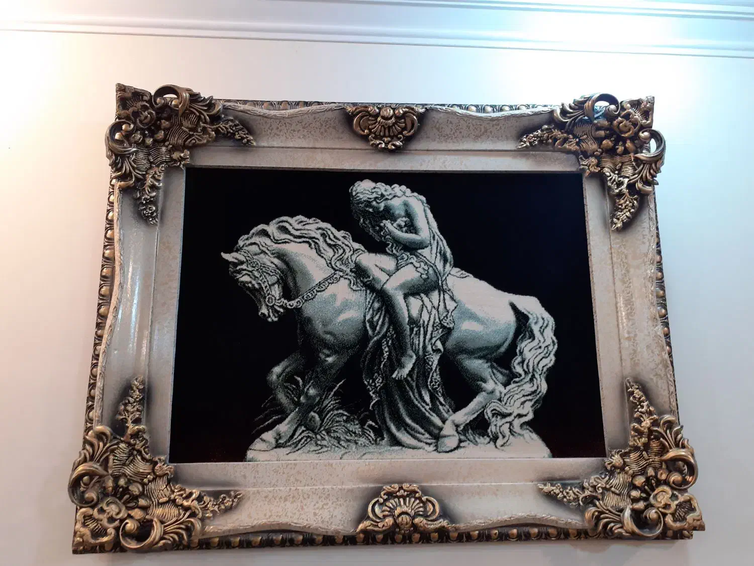 تابلو فرش لیدی گودیوا|تابلو فرش|تهران, جنتآباد شمالی|دیوار