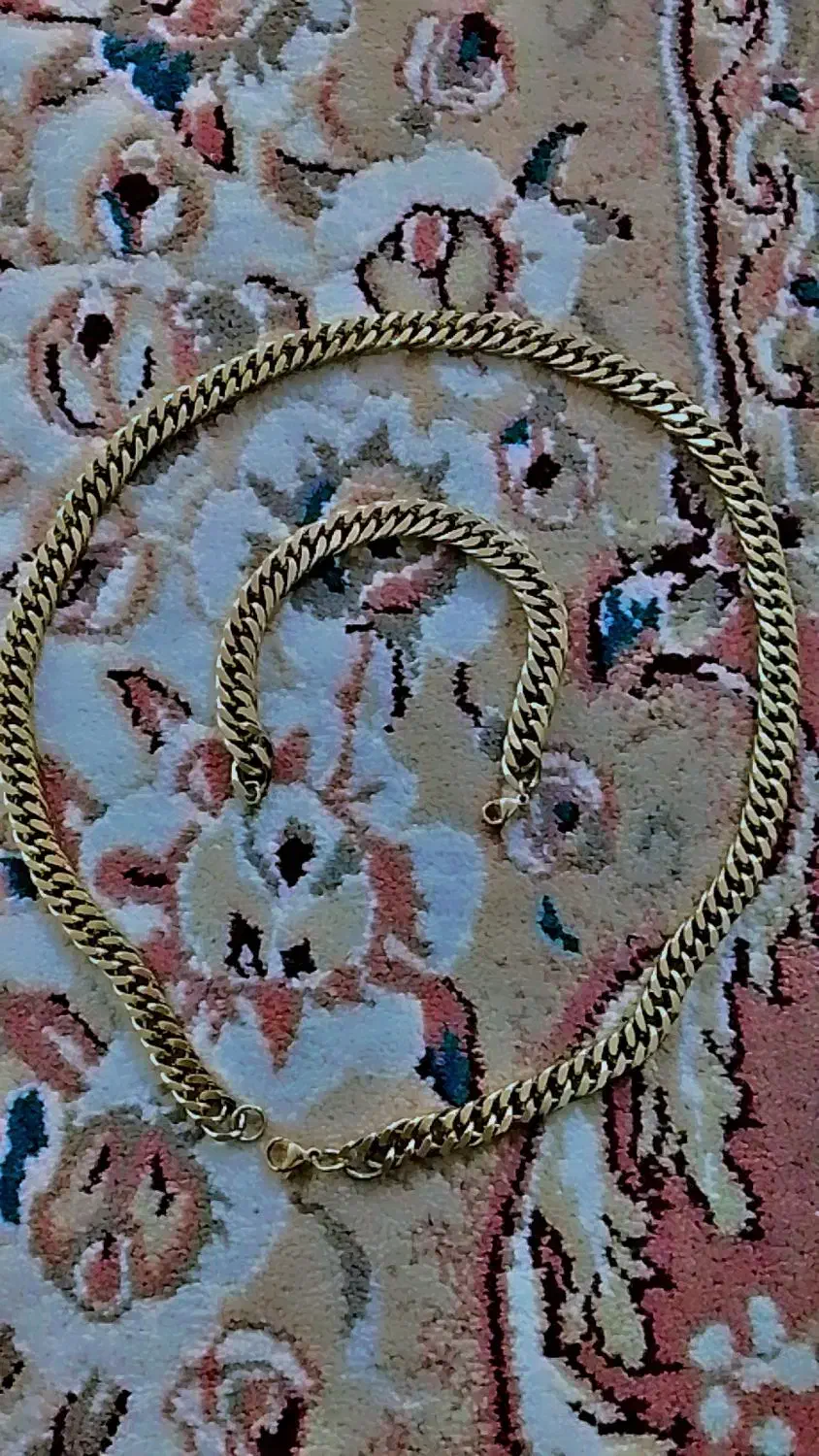 ست دستبندومدال طلای رنگ ثابت|بدلیجات|میاندوآب, |دیوار