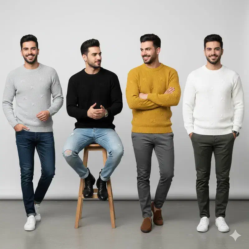 پلیور زاپ دار طوسی مردانه مدل Deta|لباس|آمل, |دیوار