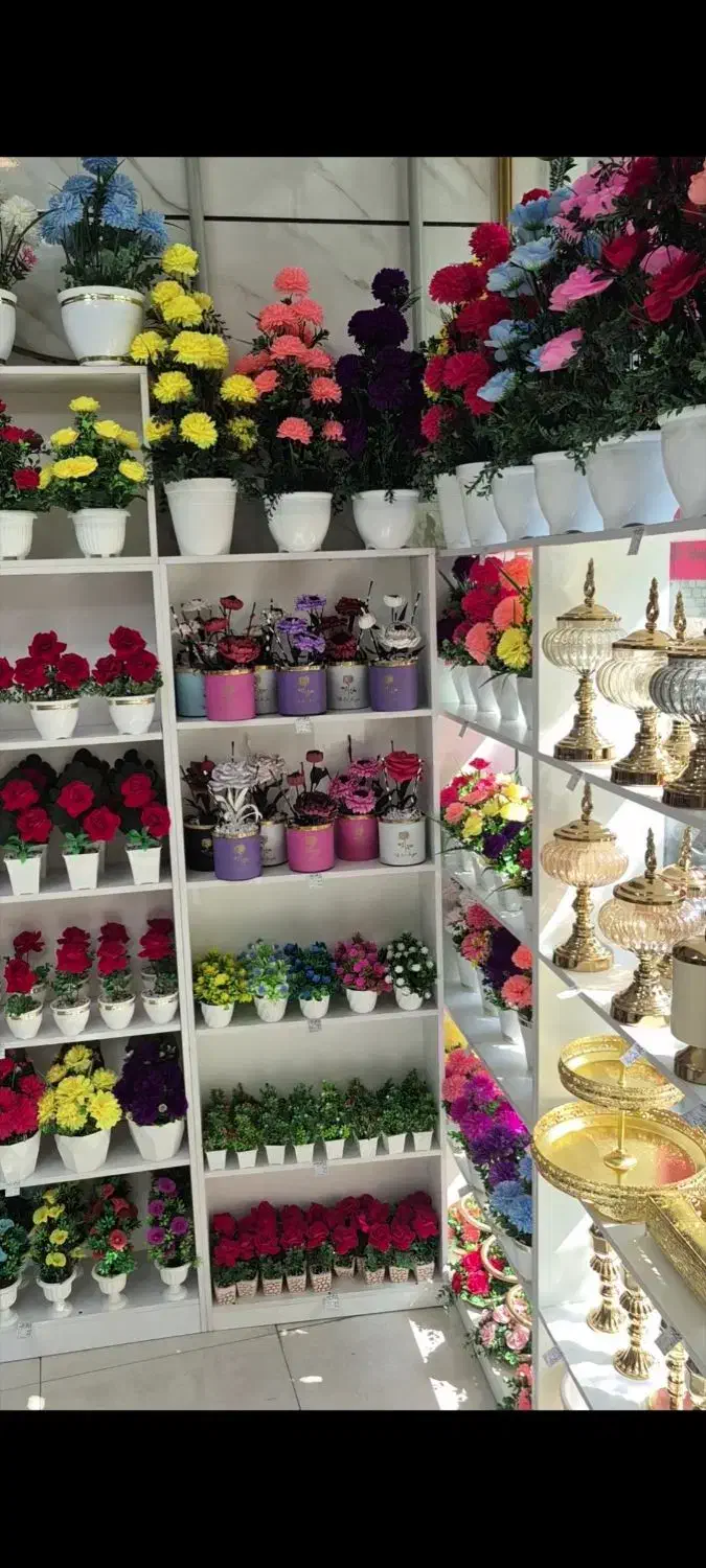 تولید و پخش دسته اول در کارگاه|گل مصنوعی|آفتاب, |دیوار