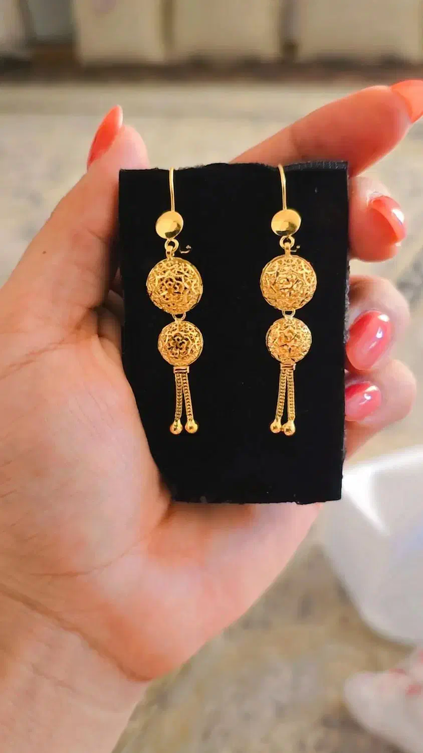 ۴گرم او ۴۵۰ سوت طلای ۱۸ خارجی|جواهرات|بندرعباس, |دیوار