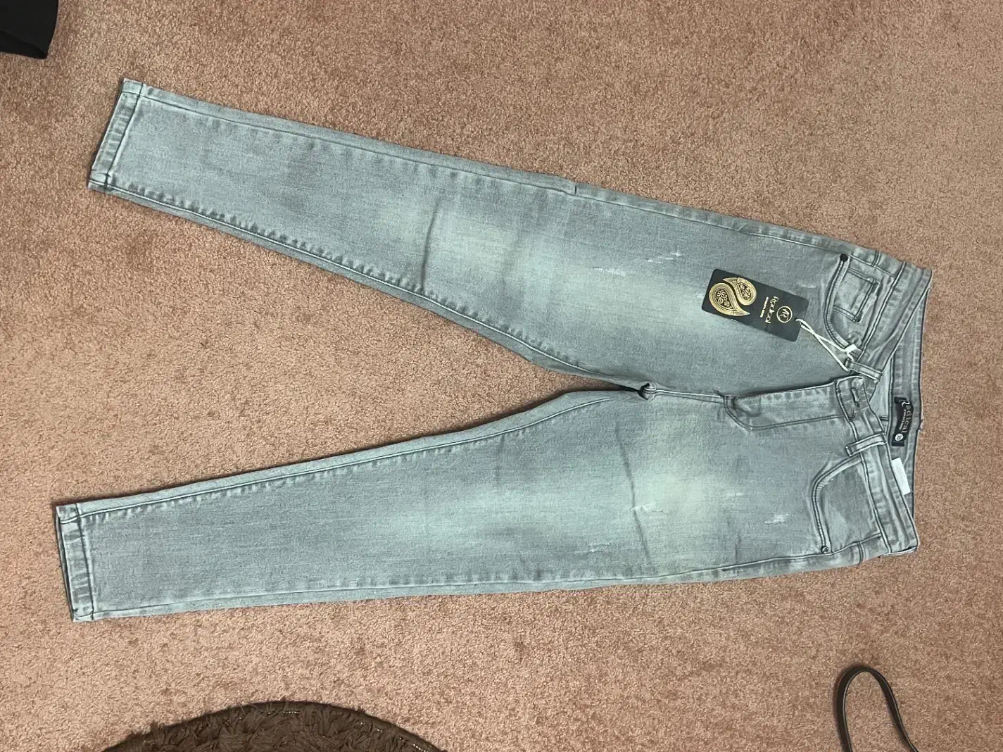 شلوار جین اسکینی خاکستری|لباس|لار, |دیوار