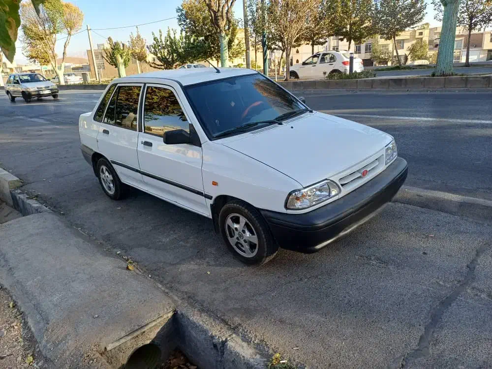 پراید مدل 92 سفید رنگ|خودرو سواری و وانت|محلات, |دیوار