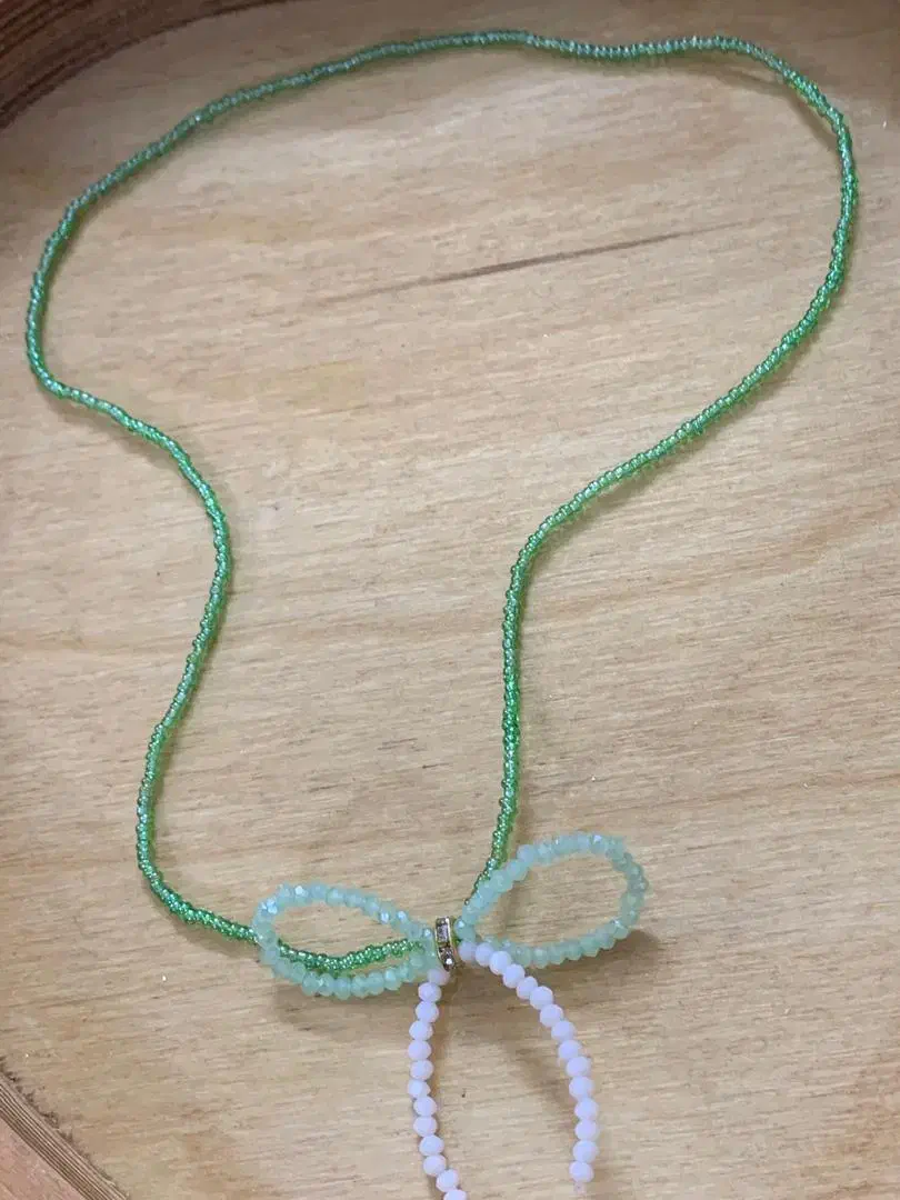 گردنبند پاپیونی پینترستی|بدلیجات|قم, نخودی|دیوار