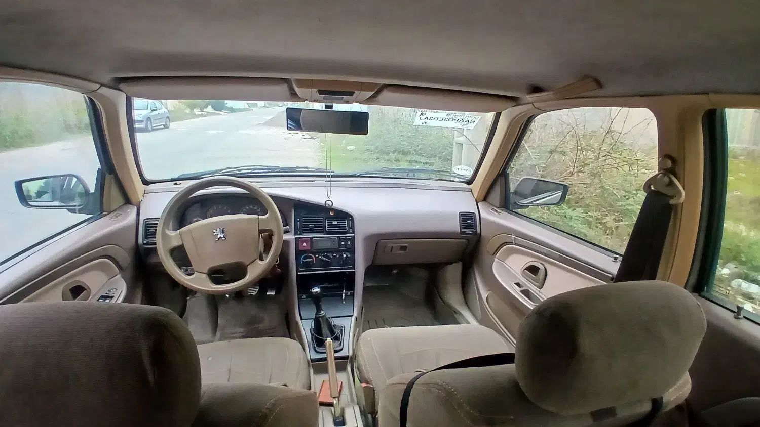 پژو۸۹دوگانه دستی داخل کرم|خودرو سواری و وانت|ابهر, |دیوار