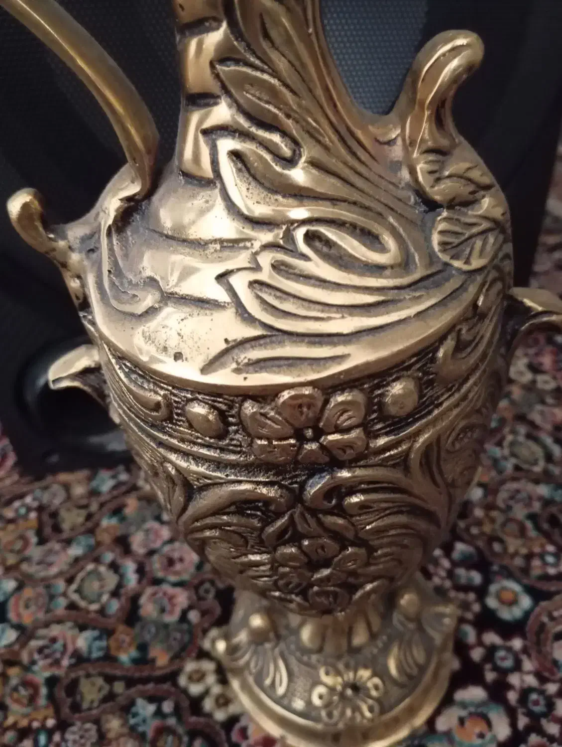 پارچ برنجی|مجسمه، تندیس، ماکت|تهران, شکوفه (عبدل آباد)|دیوار