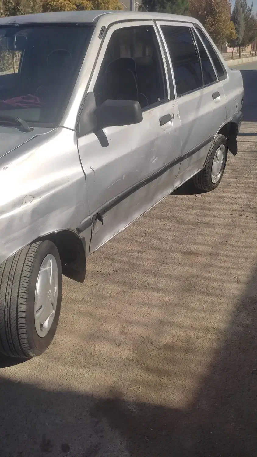 پراید نقره ای 84 بی رنگ|خودرو سواری و وانت|شراء, |دیوار