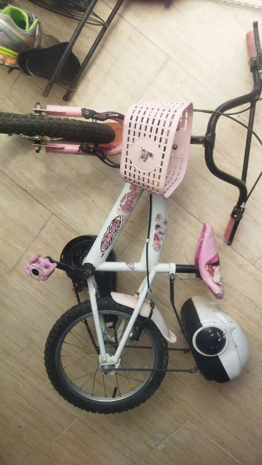 دوچرخه دخترانه 16|دوچرخه، اسکیت، اسکوتر|شیراز, کوشک میدان|دیوار