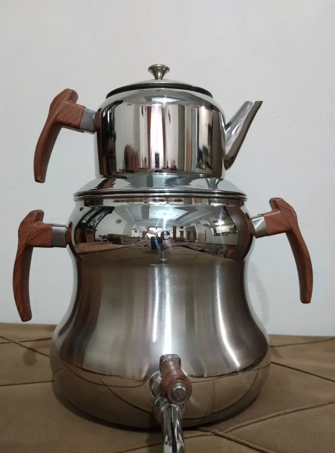 کتری قوری ۶لیتری|قوری، کتری، قهوهساز دستی|مشکیندشت, |دیوار