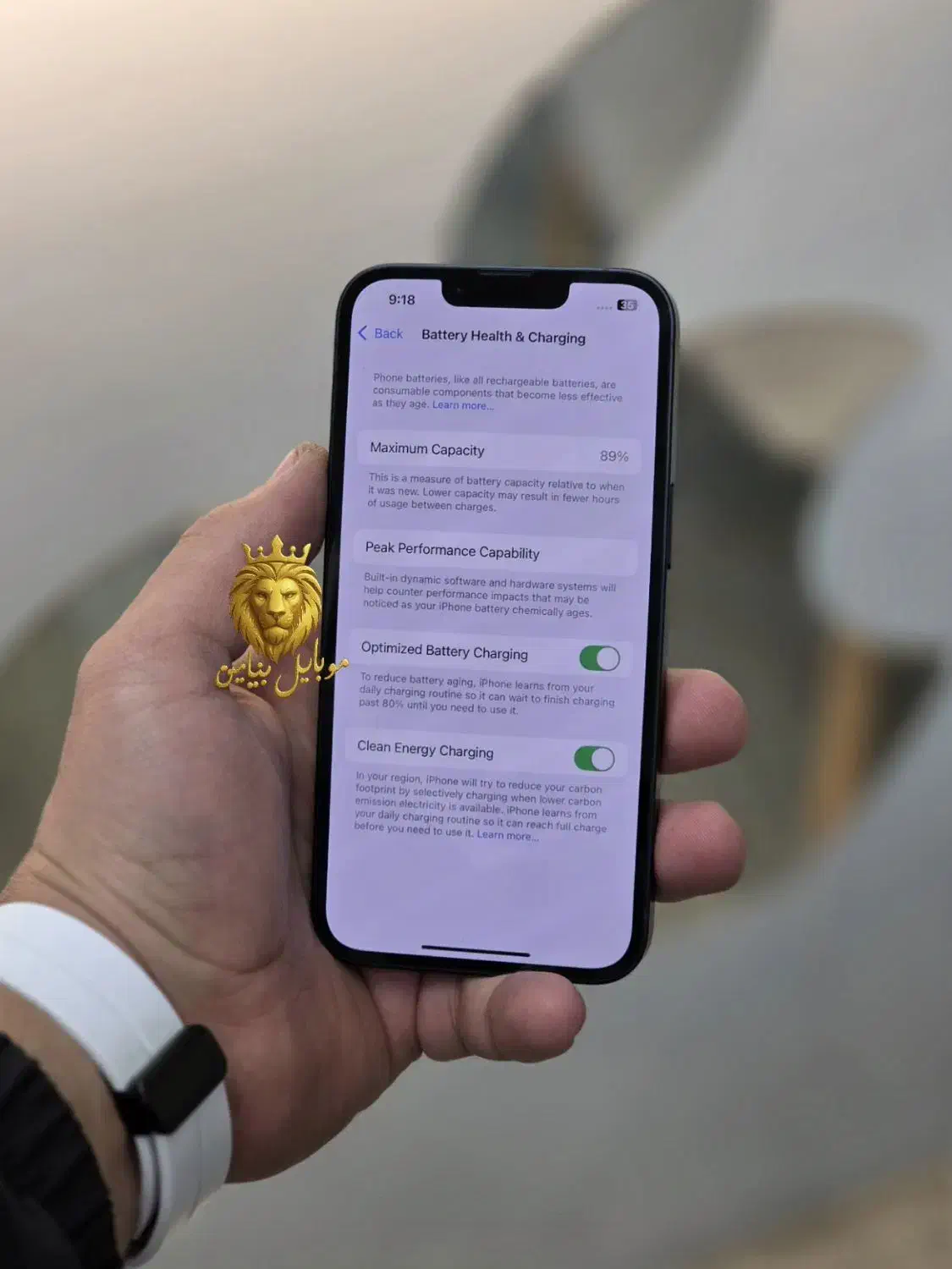 آیفون 13پک اصلی گارانتی دار 128گیگ باتری 89% بشرط|موبایل|رشت, چله خانه|دیوار