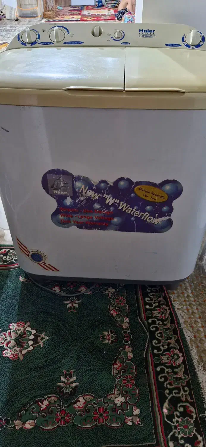 ماشین لباسشویی دوقلوی حایر|ماشین لباسشویی و خشک‌کن لباس|زابل, |دیوار