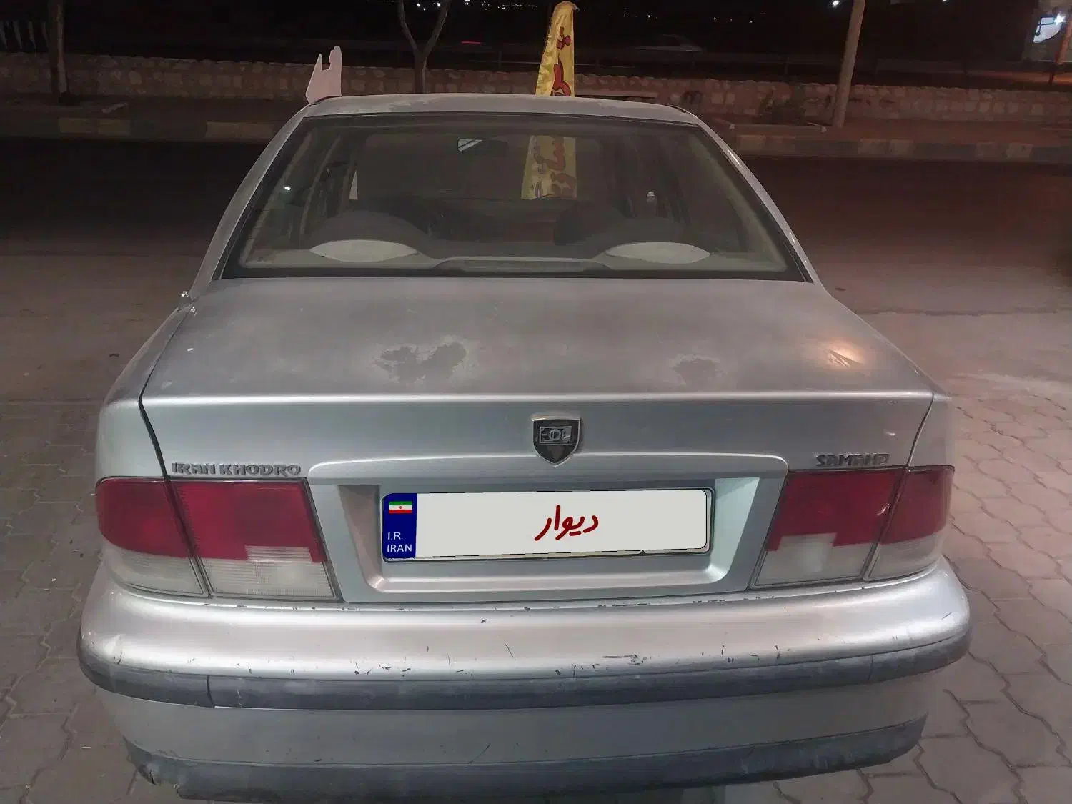 سمند ۸۴ بدون رنگ حتی سپرها|خودرو سواری و وانت|کاشان, گارزگاه|دیوار