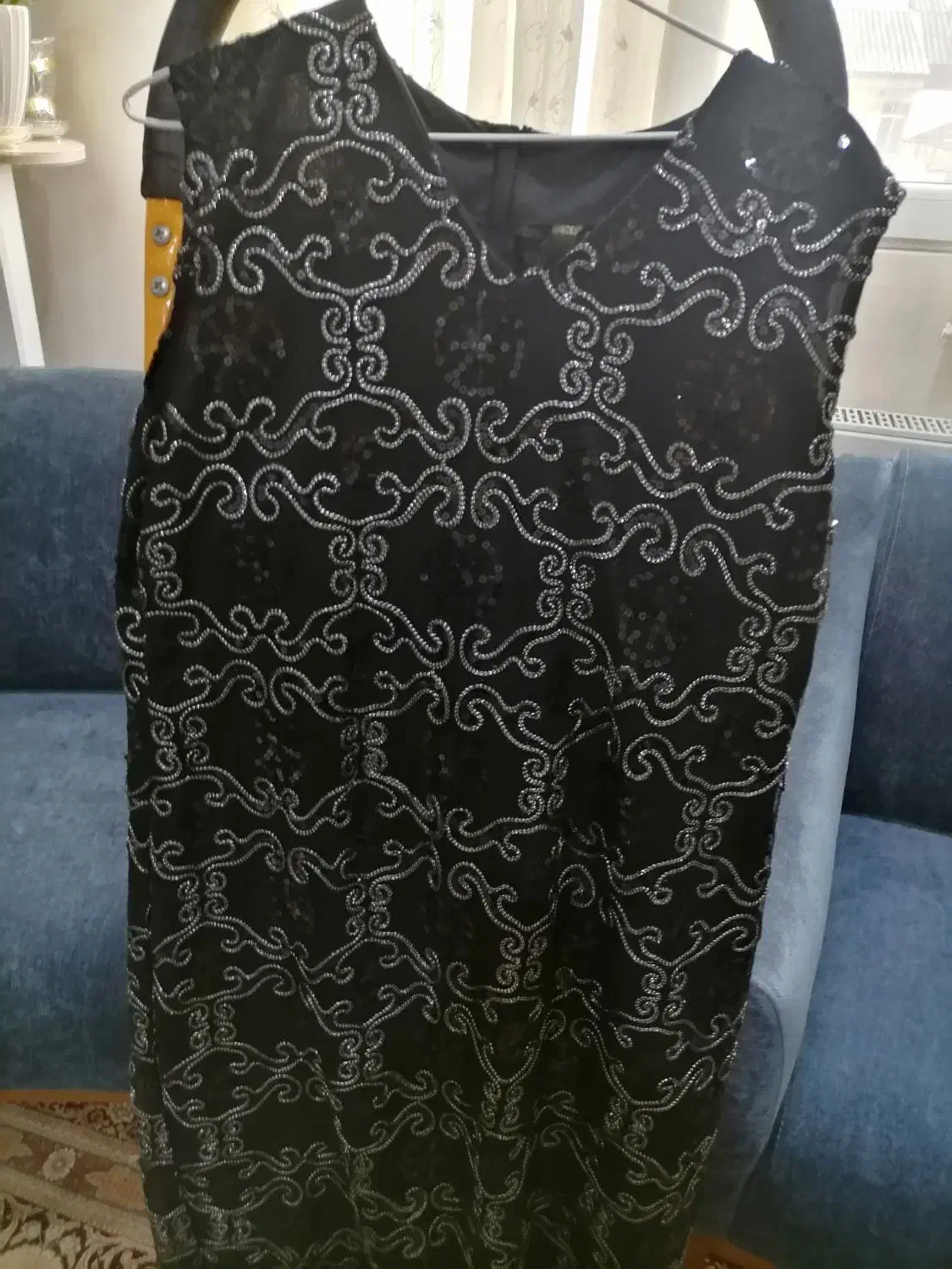 پیراهن مجلسی روی زانو آستین سرخود|لباس|رشت, رشتیان|دیوار