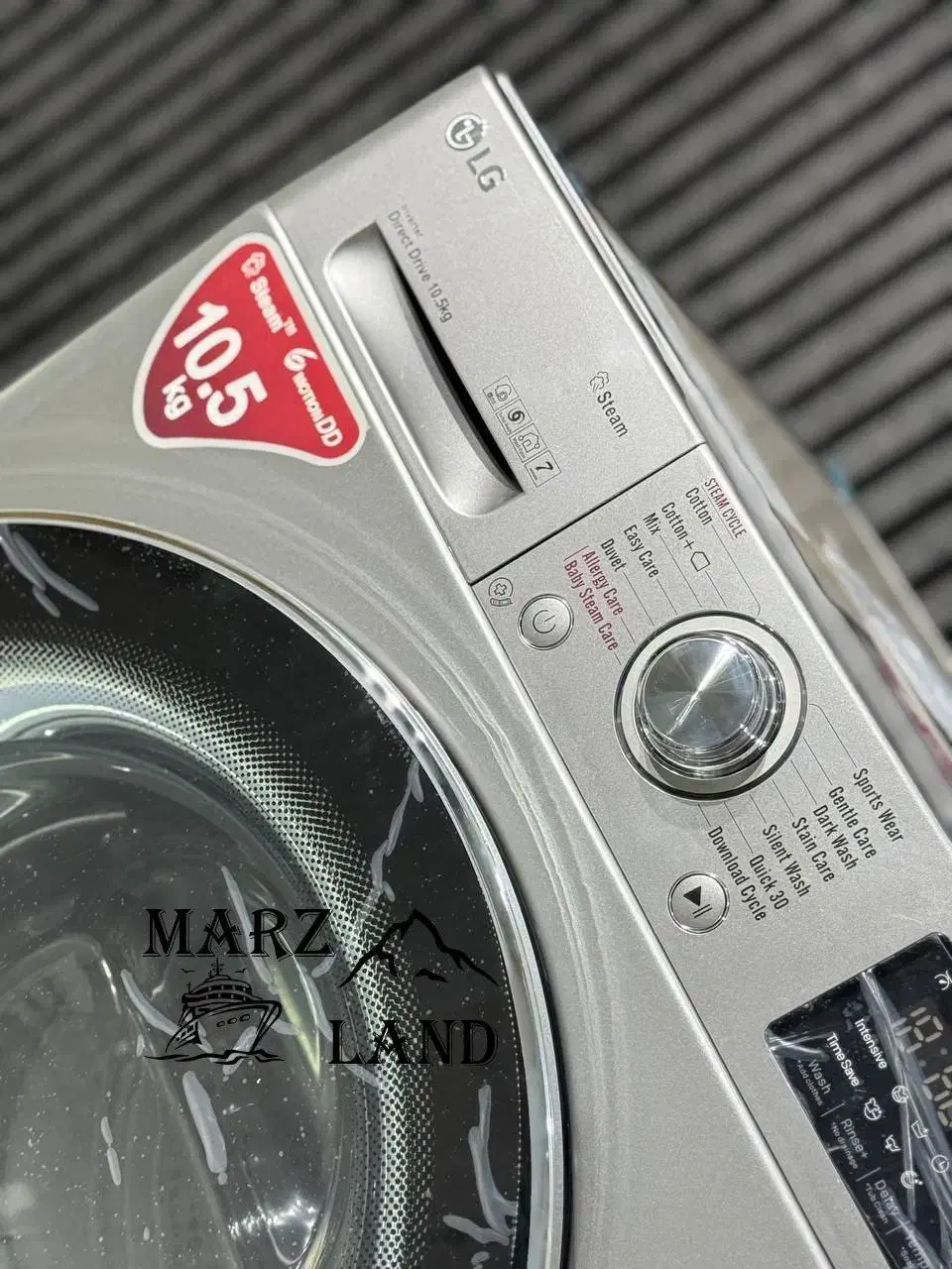 لباسشویی 10.5 الجی V5 (نقد و چکی)|ماشین لباسشویی و خشککن لباس|کرج, جهانشهر|دیوار