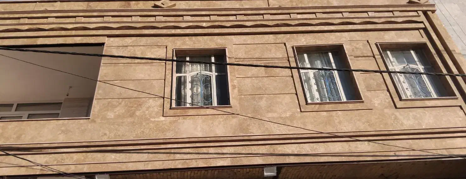 اجرای نمای سنگی رومی ساختمان تضمینی|خدمات پیشه و مهارت|ملایر, |دیوار