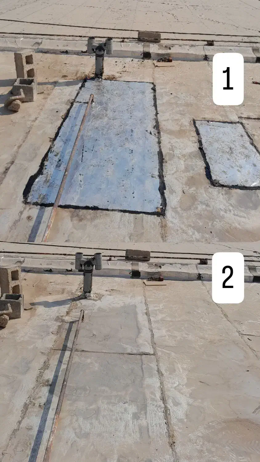 نصب ایزوگام تیکه کاری نشت گیری برش کاری حتی 1 متر|خدمات پیشه و مهارت|لنجان, |دیوار