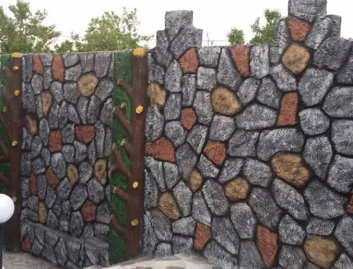 سیمان بری طرح سنگ و چوب نقدواقساط|خدمات پیشه و مهارت|پیر بکران, |دیوار