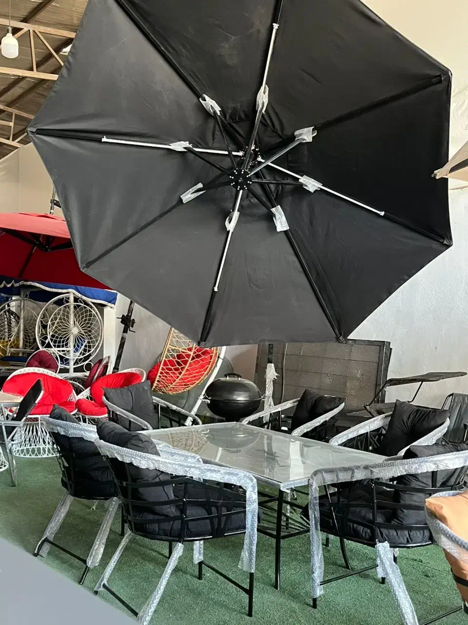 چتر روف گاردن سایبان باغی پایه بلوک بتنی|کوهنوردی و کمپینگ|تهران, تهرانسر شرقی|دیوار