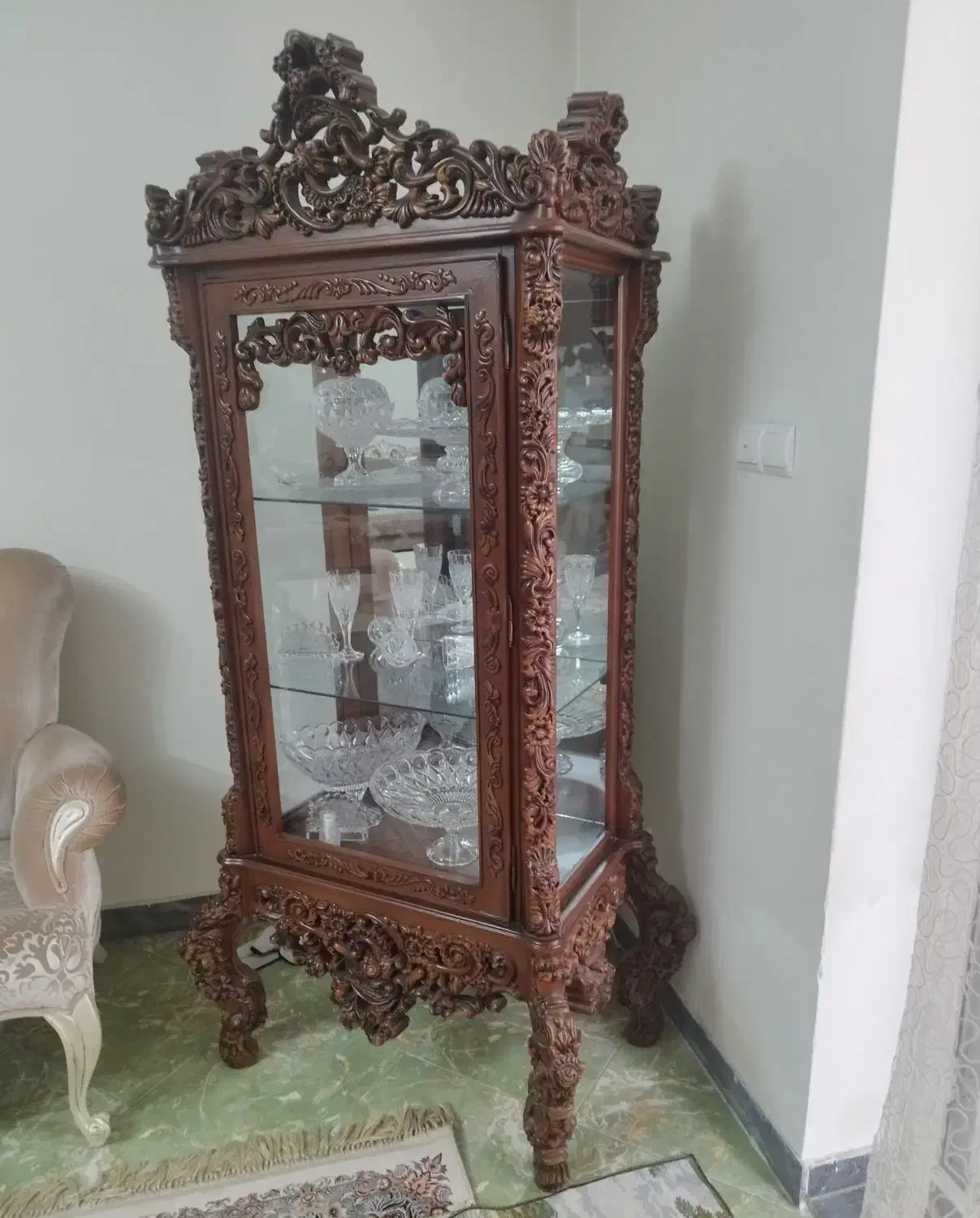 بوفه ظریف|بوفه، ویترین، کنسول|تبریز, |دیوار