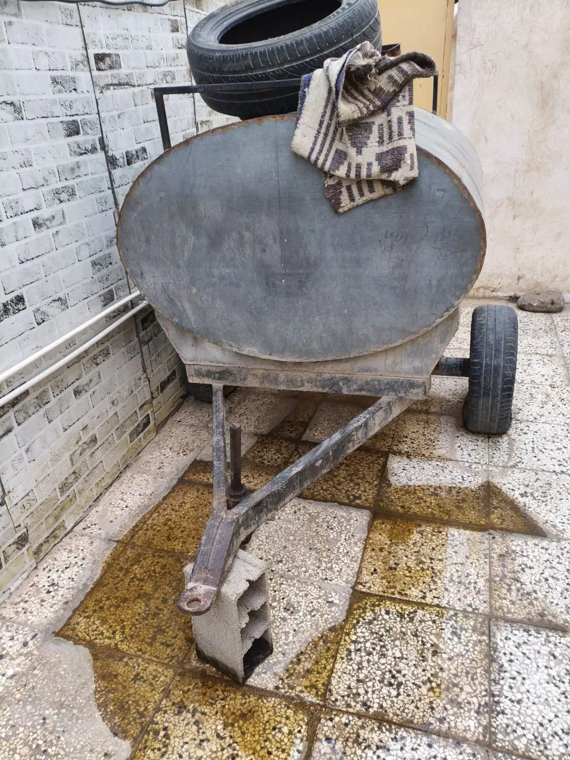 تانکر آب 1000لیتری|مصالح و تجهیزات ساختمان|رامیان, |دیوار