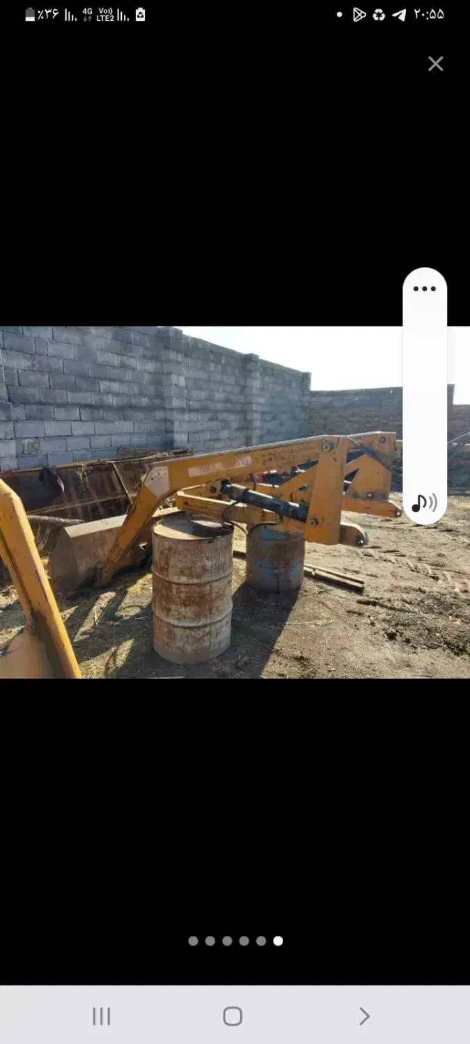 فروش یک دستگاه لودرجلو تراکتور|خودرو سنگین|محمدبار, |دیوار