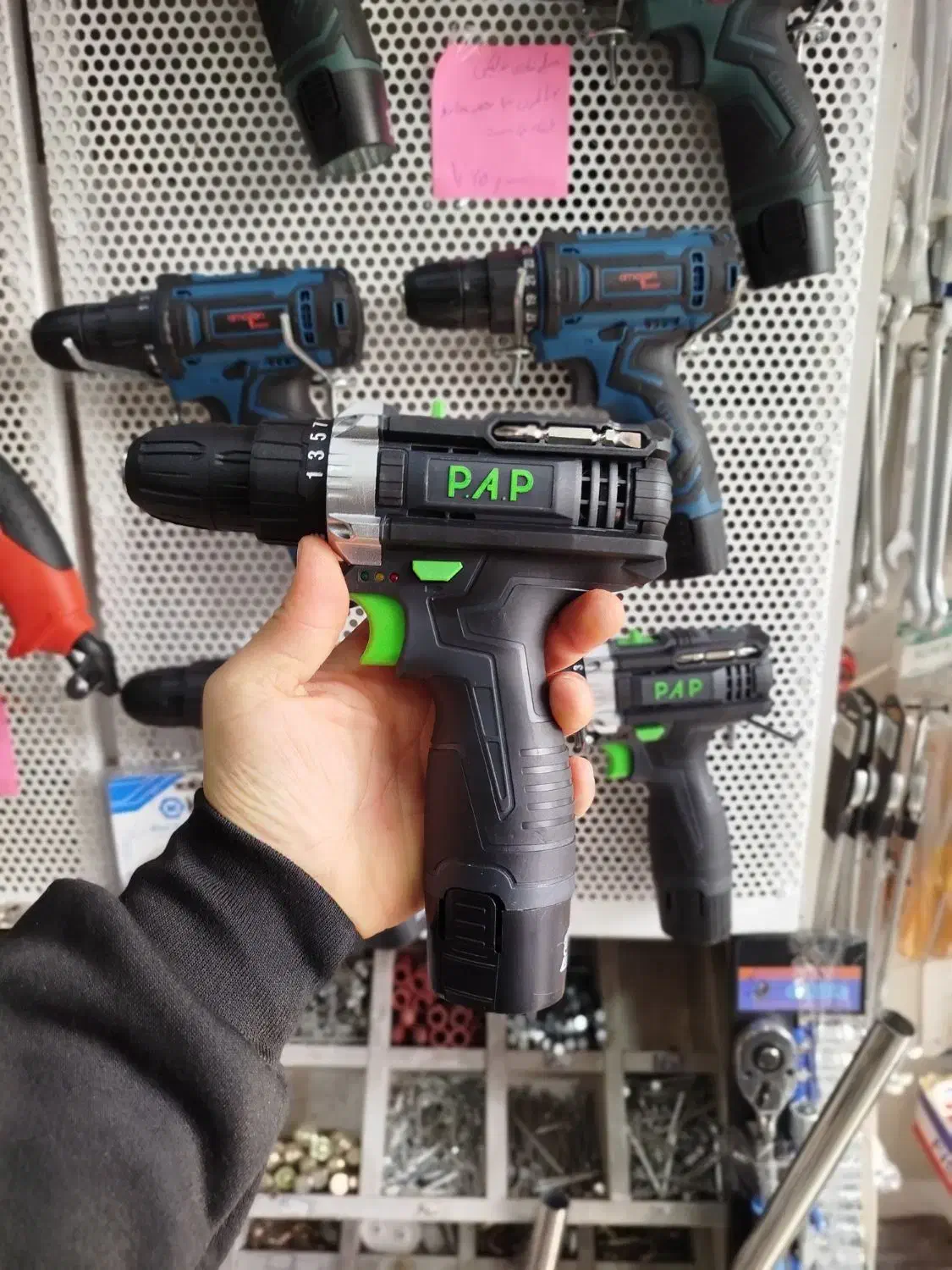 دریل با لوازم و بدون لوازم|ابزارآلات|رشت, فلسطین|دیوار