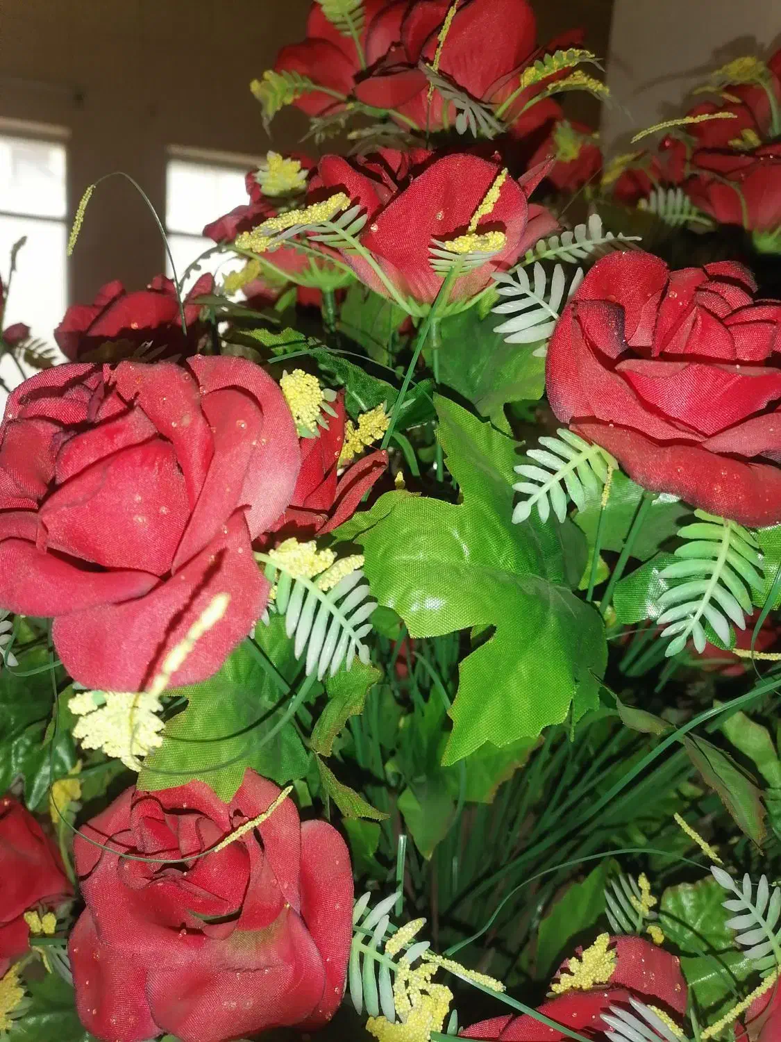 گلدان و گل مصنوعی|گل مصنوعی|شیراز, زند|دیوار