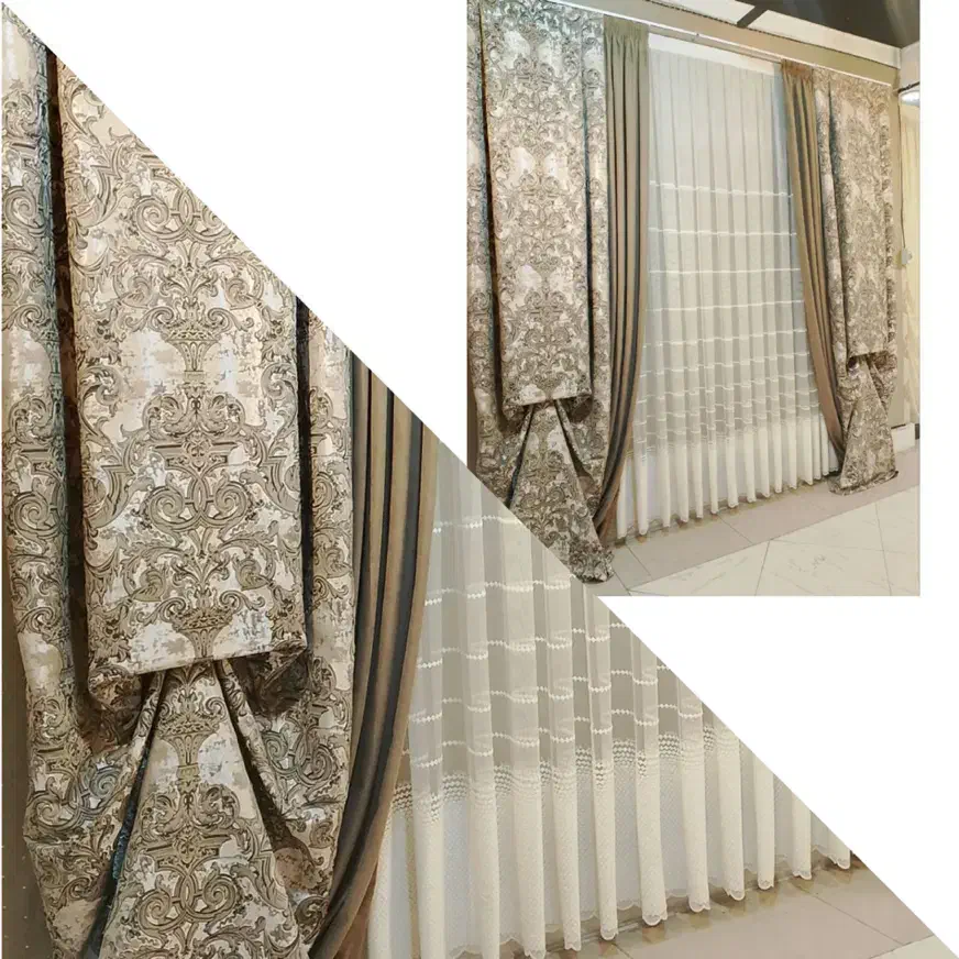 پرده دستک پنل آماده|پرده، رانر، رومیزی|مشهد, شهید فرامرز عباسی|دیوار