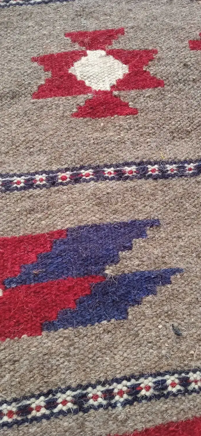 گلیم پشمی دستباف دو رو|گلیم، جاجیم، گبه|تهران, شهرک آزمایش|دیوار