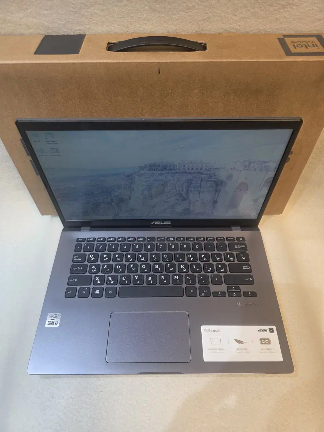 i3 نسل دهم با جعبه فابریک در حد اکبند|رایانه همراه|تهران, میدان ولیعصر|دیوار