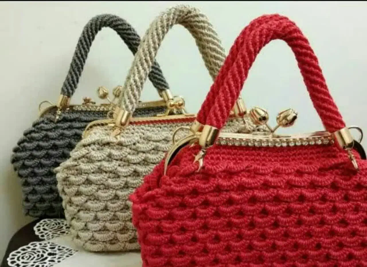 کیف دستباف صدفی|کیف، کفش، کمربند|نجفآباد, گلدشت|دیوار