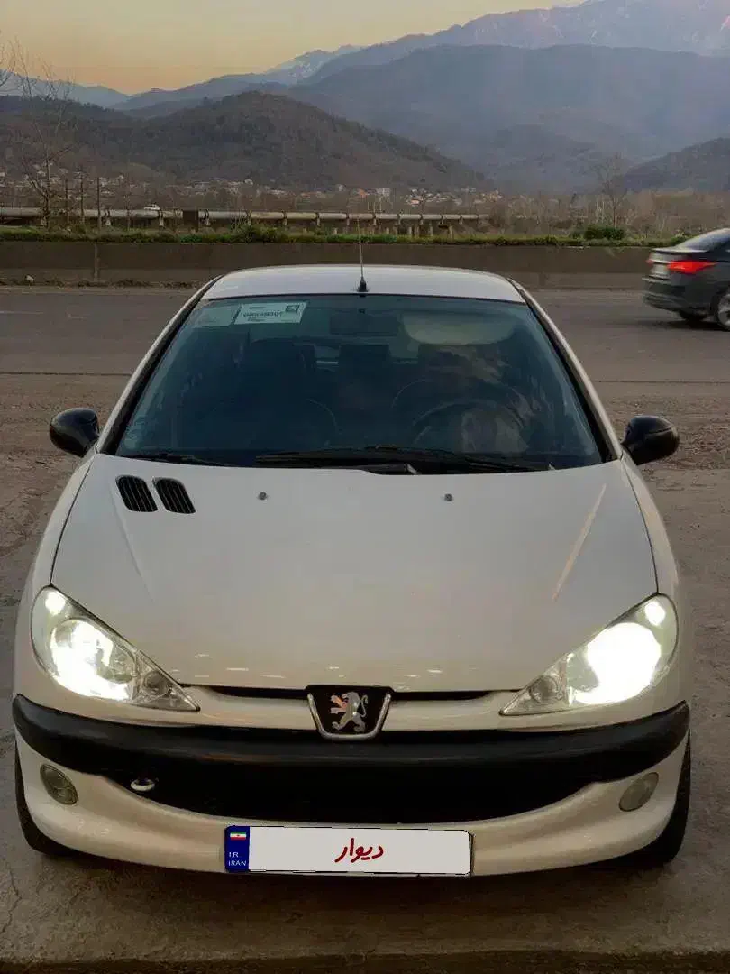 ۲۰۶مدل ۸۸|خودرو سواری و وانت|رشت, منظریه|دیوار