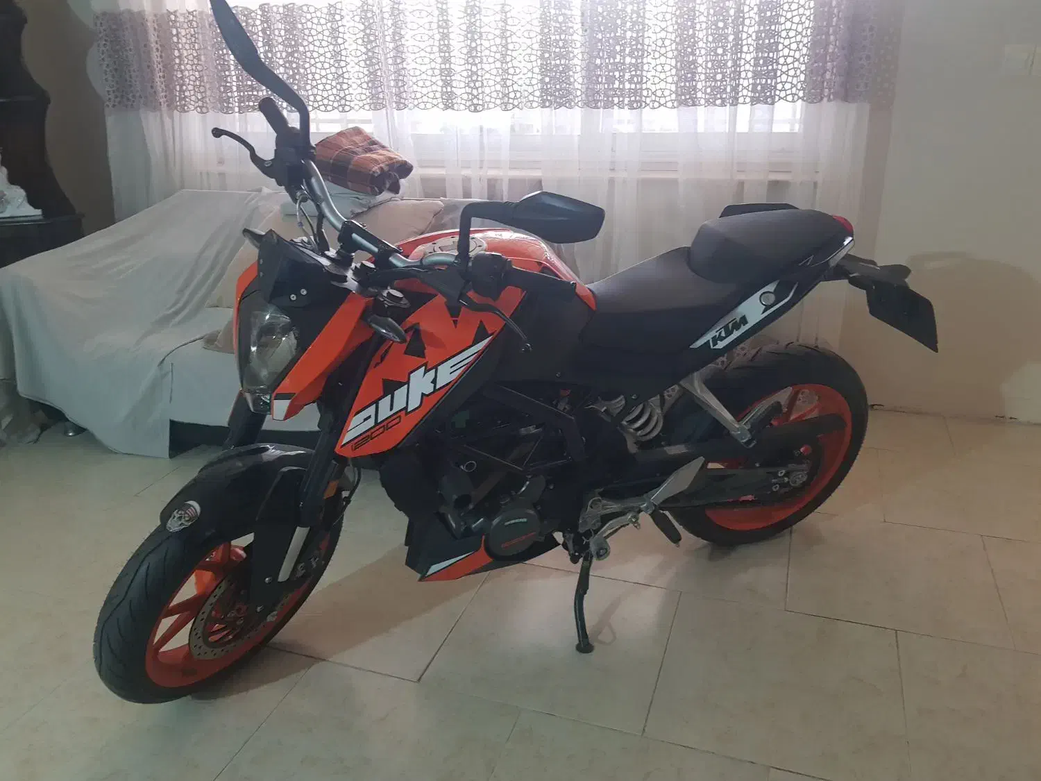 موتور ک تی ام دوک ۲۰۰|موتورسیکلت|طسوج, |دیوار