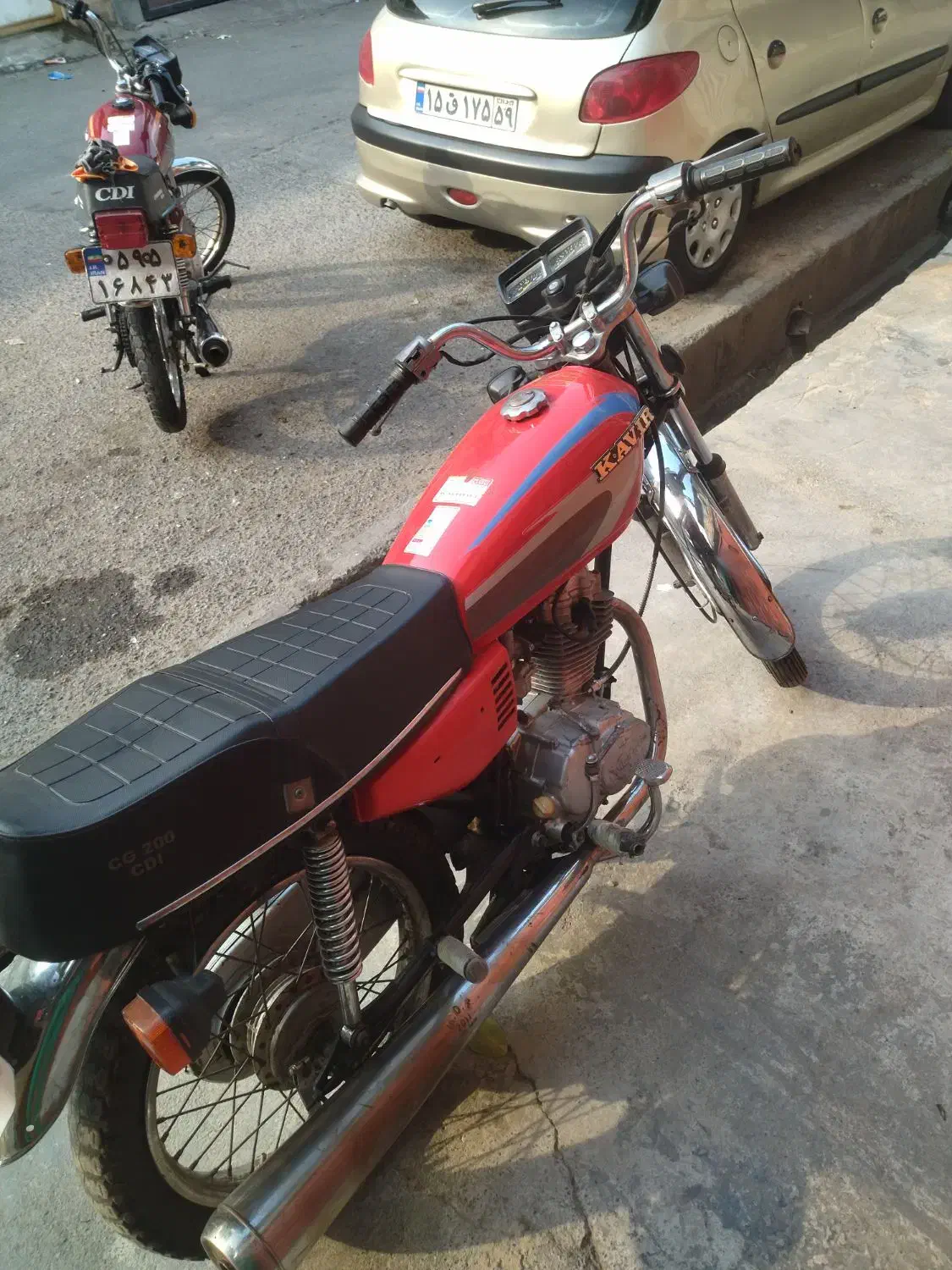 موتور مزایده درحد|موتورسیکلت|گرگان, |دیوار