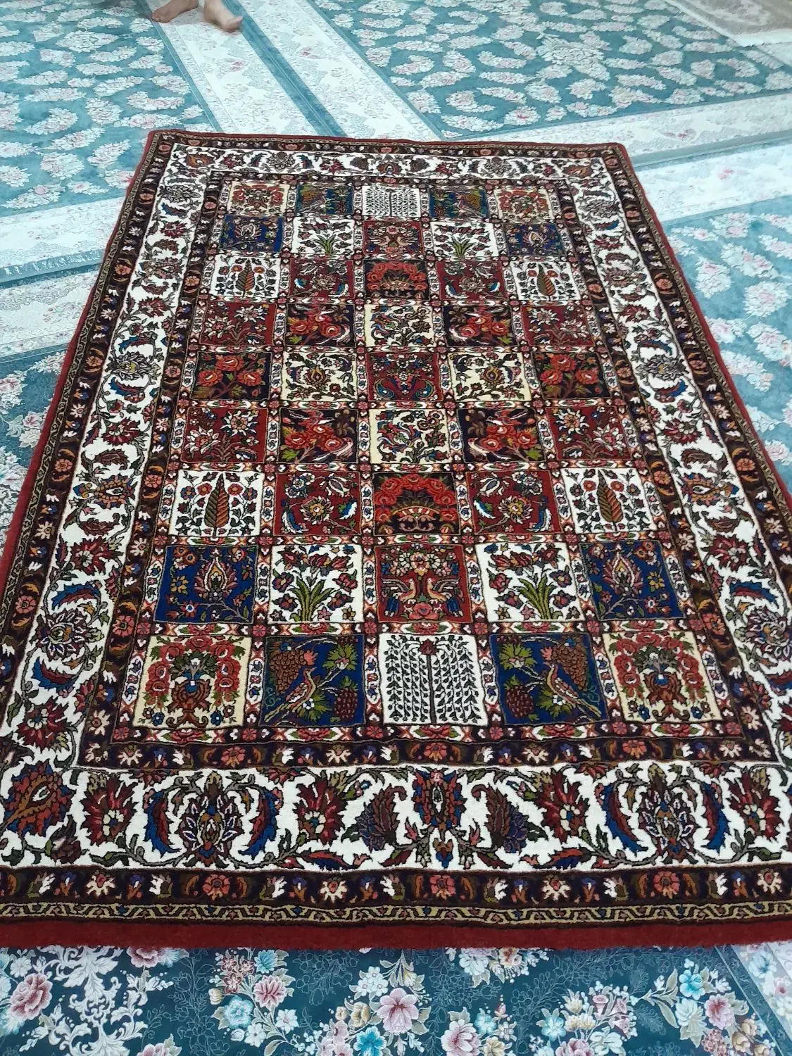 فرش دستبافت|فرش|شهرکرد, |دیوار