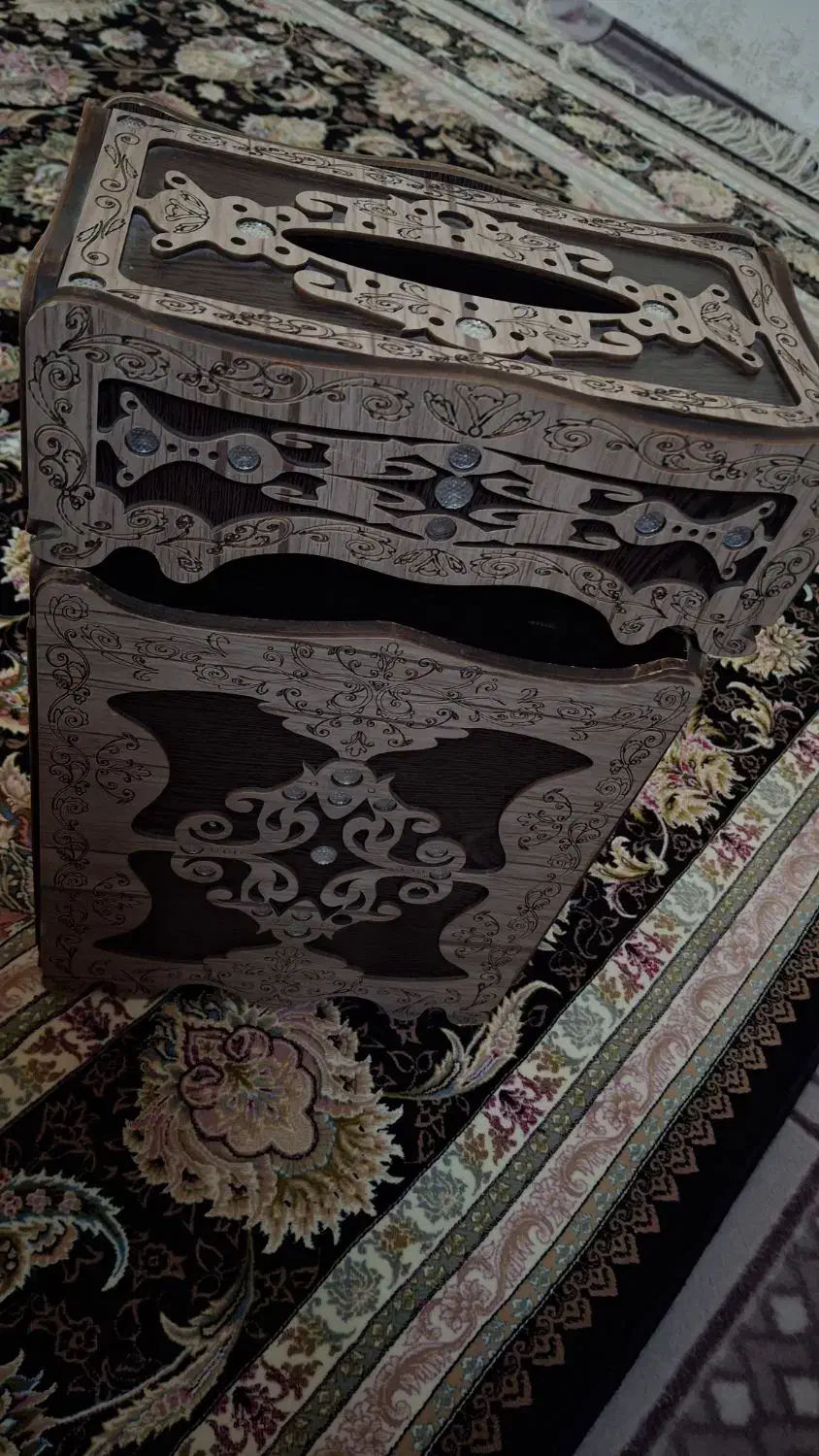 سطل و جادستمال کاغذی|صنایع دستی و سایر لوازم تزئینی|قم, محمد آباد|دیوار