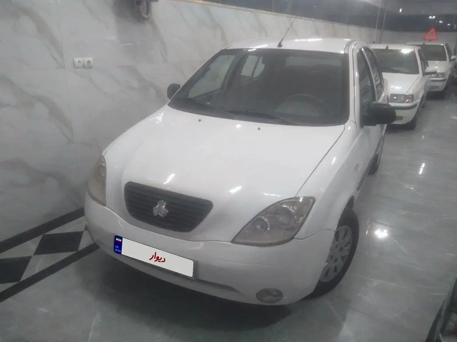 تیبا سفید مدل 97|خودرو سواری و وانت|تبریز, |دیوار