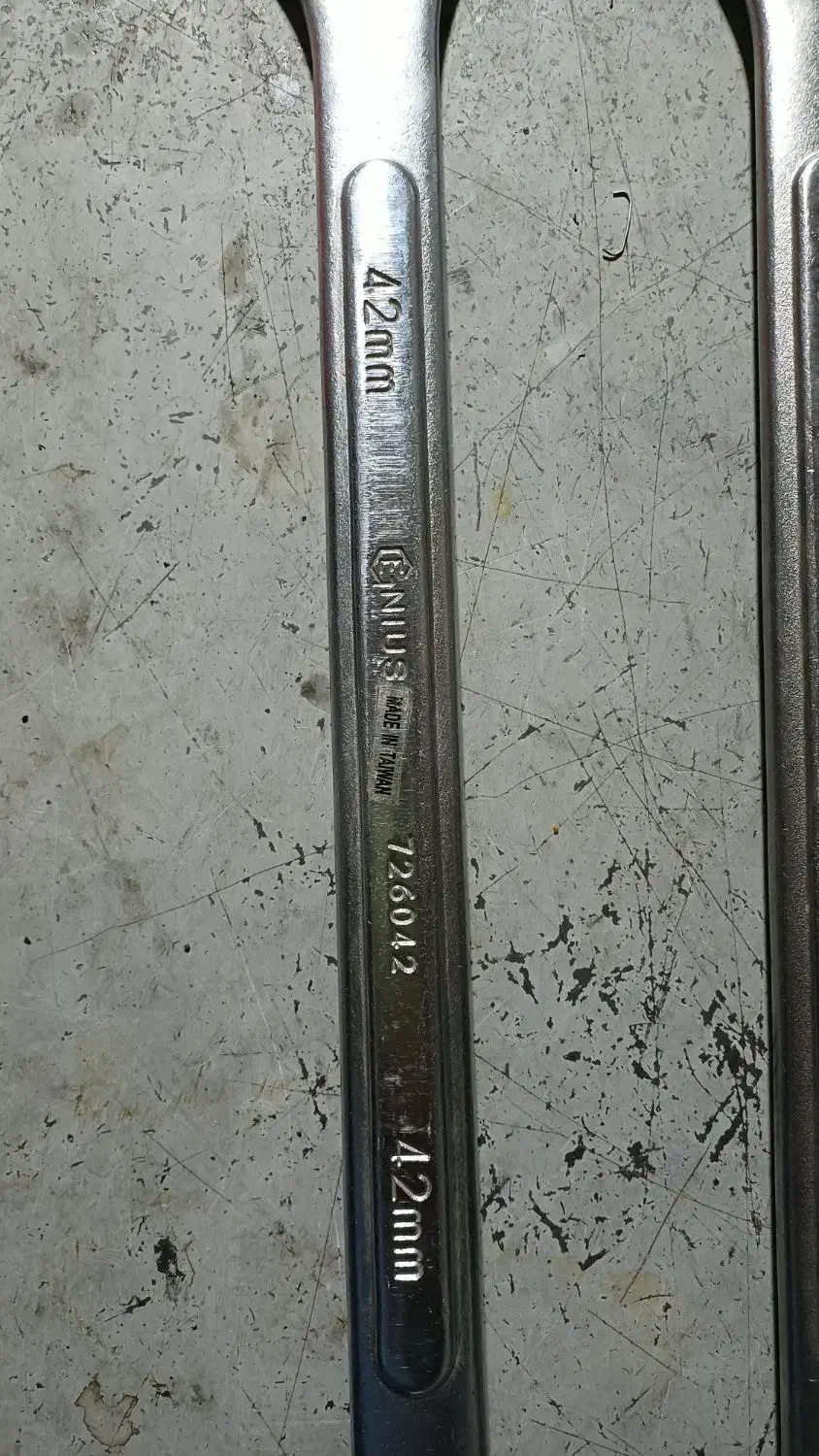 آچار سایز ۴۰و۴۲جنیوس اصل تایوان  نو|ابزارآلات|شاهنجرین, |دیوار