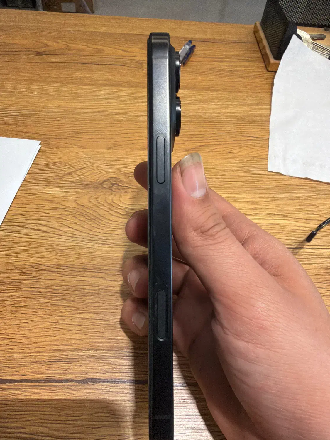 فروش ۱۶ پرومکس مشکی شرکتی|موبایل|بوشهر, |دیوار