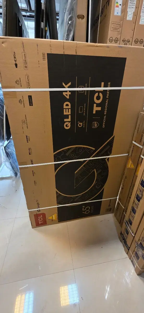 تلویزیون ۶۵ اینچ تی سی ال QLED آکبند 120hz 65c655|تلویزیون و پروژکتور|مشهد, سعد آباد|دیوار
