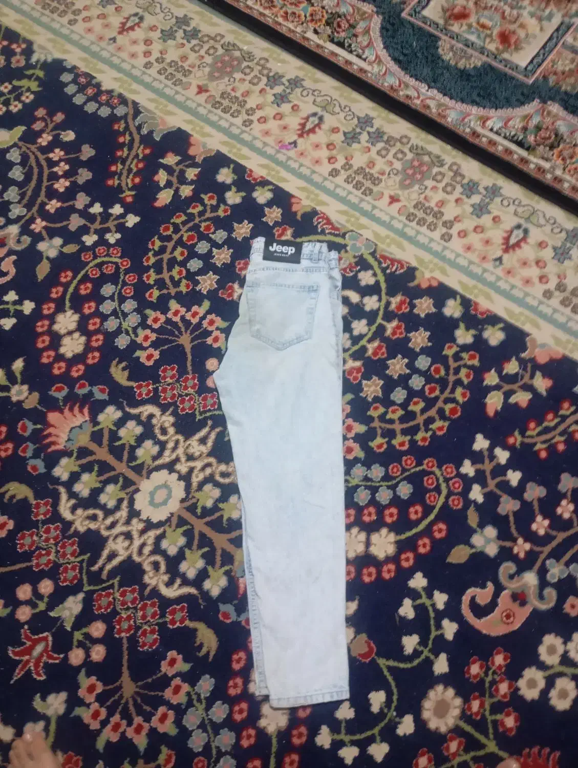 شلوار نام فیت سفید صدفی|لباس|خرمآباد, |دیوار