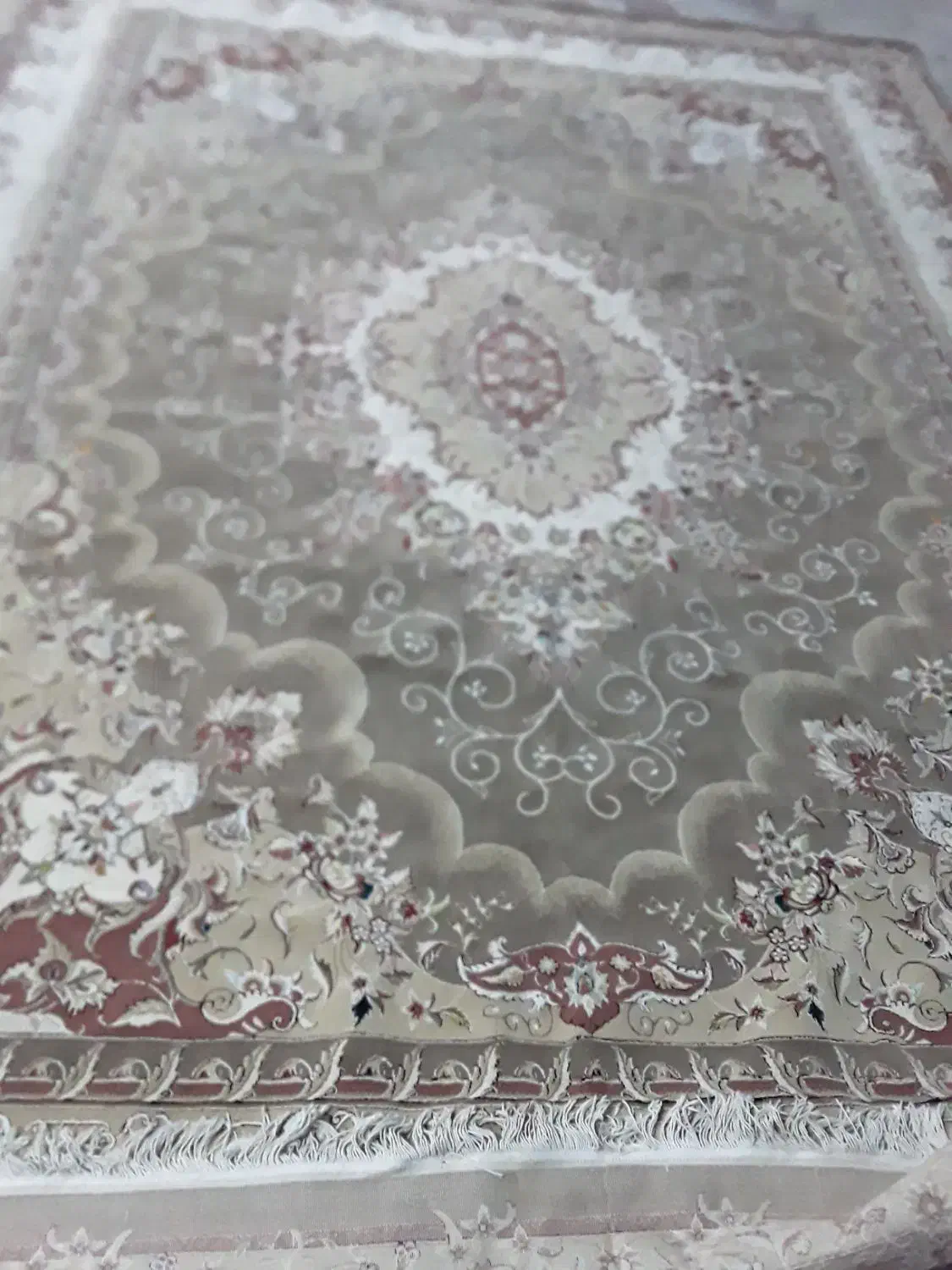 فرش سه درچهاریک جفت|فرش|شهرکرد, |دیوار