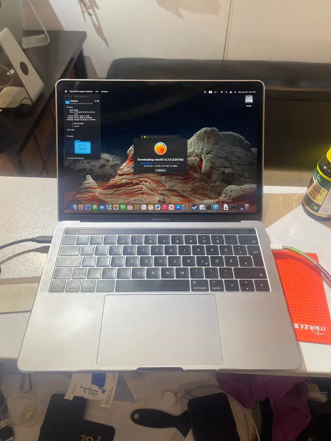 Macbook pro 2017 4port|رایانه همراه|قدس, شهرقدس|دیوار