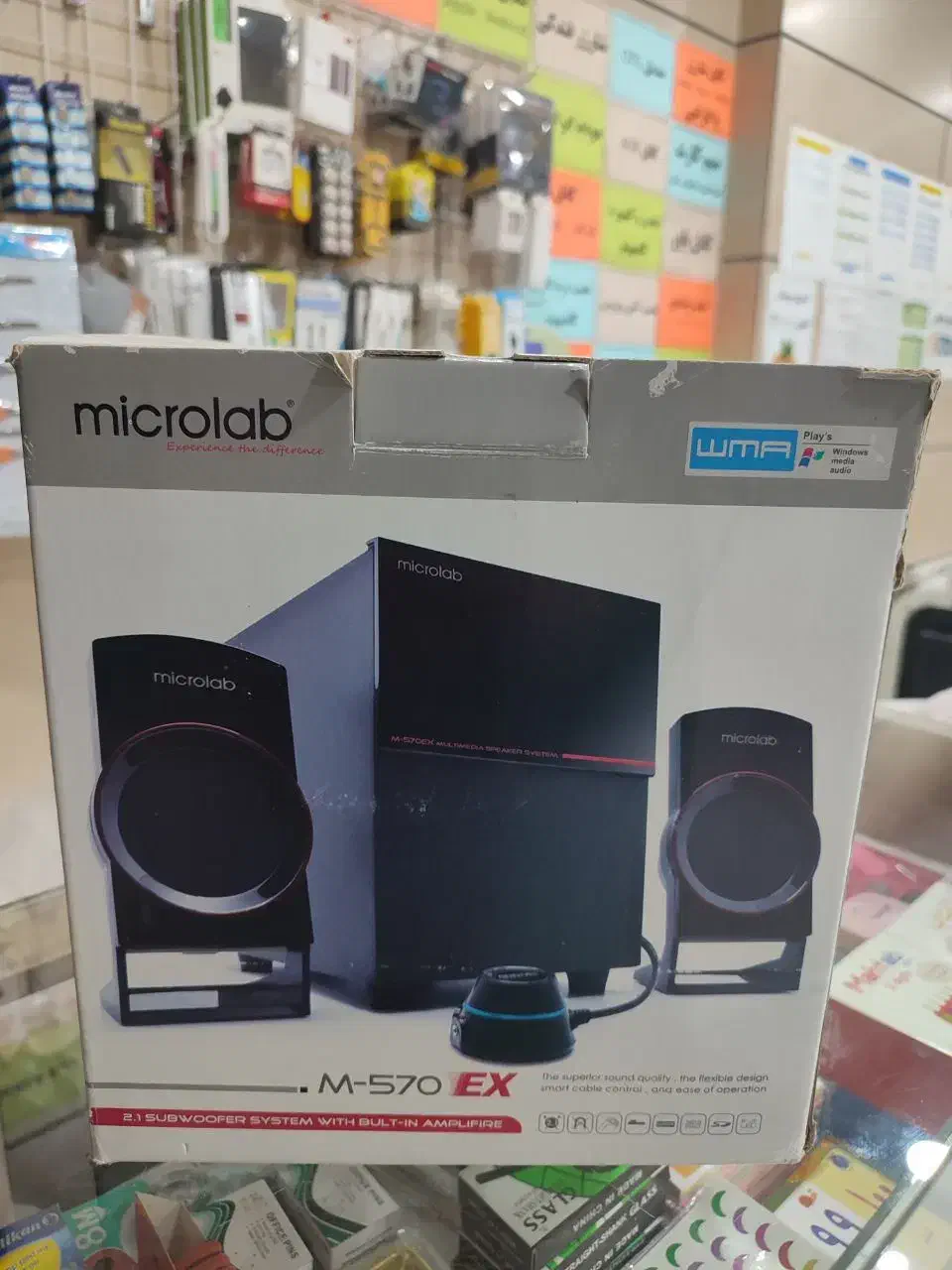 اسپیکر میکرولب M-570EX|قطعات و لوازم جانبی رایانه|شیراز, جوادیه|دیوار