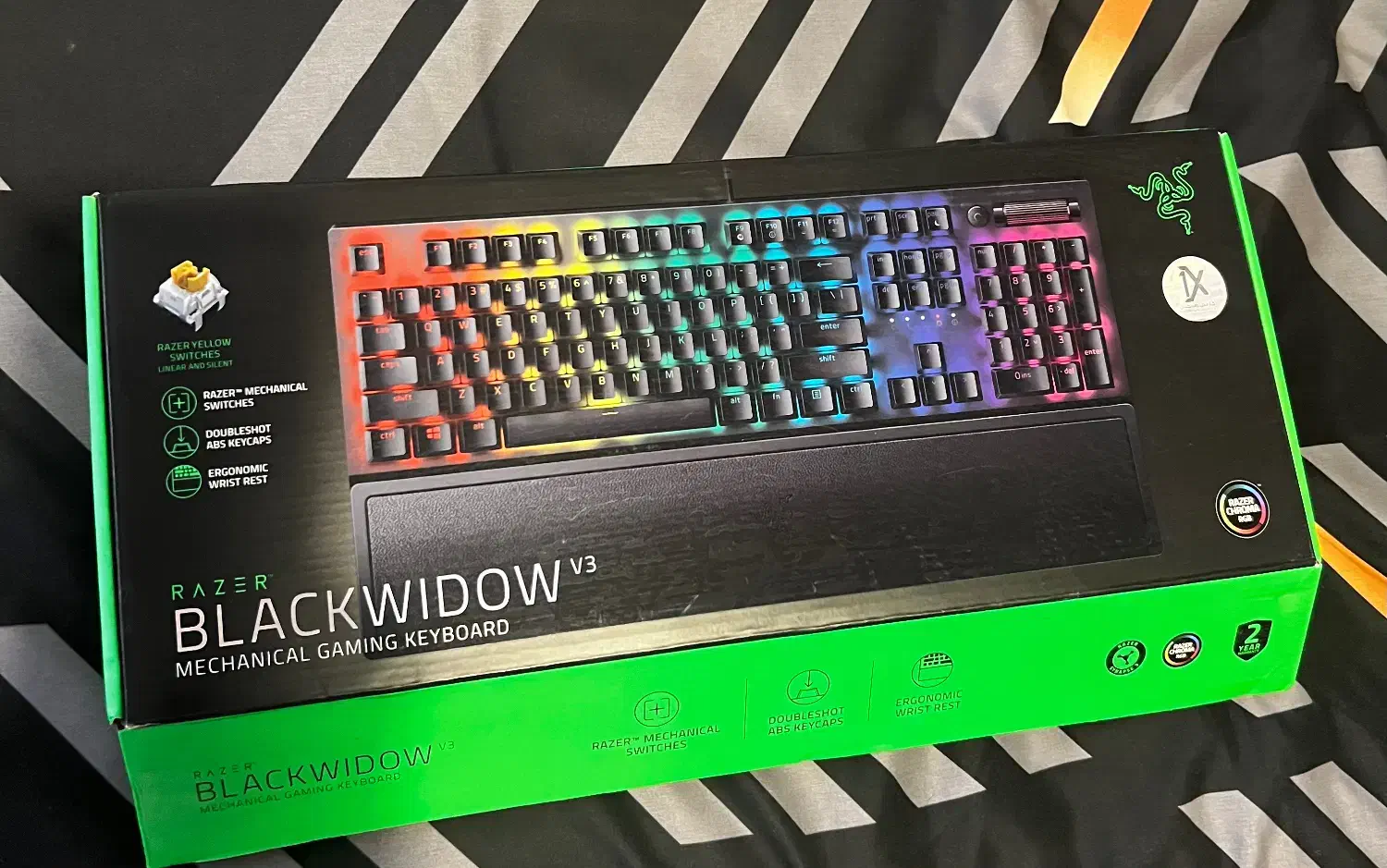 کیبورد گیمینگ razer blackwidow v3 و ماوس ردراگون|قطعات و لوازم جانبی رایانه|تهران, جنت‌آباد جنوبی|دیوار