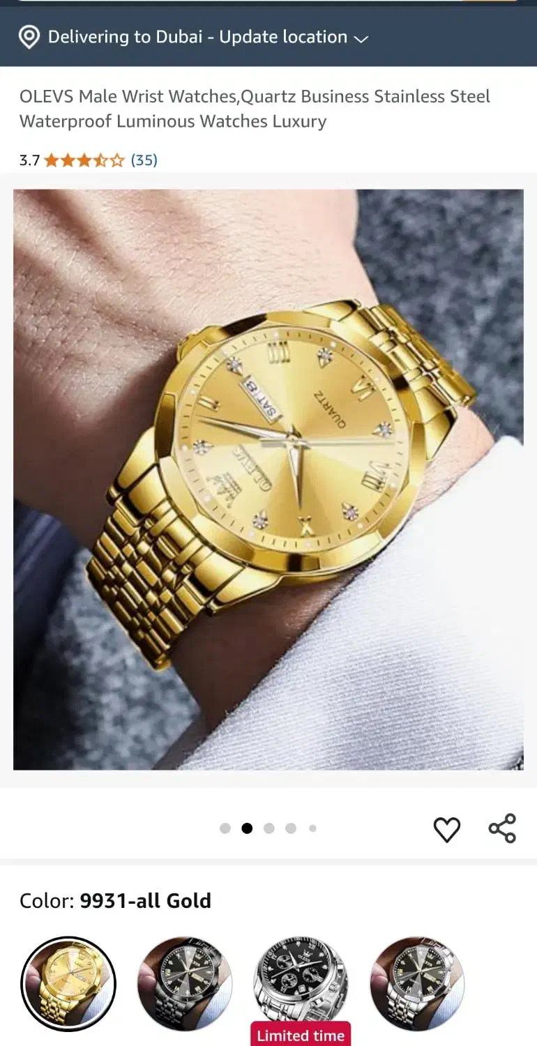 ساعت olves موتور Quartez|ساعت|رشت, حمیدیان|دیوار