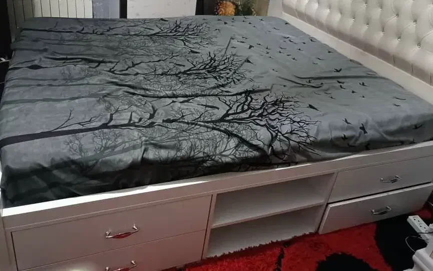 سرویس کامل اتاق خواب در حد نو|تخت و سرویس خواب|کوهسار (البرز), |دیوار