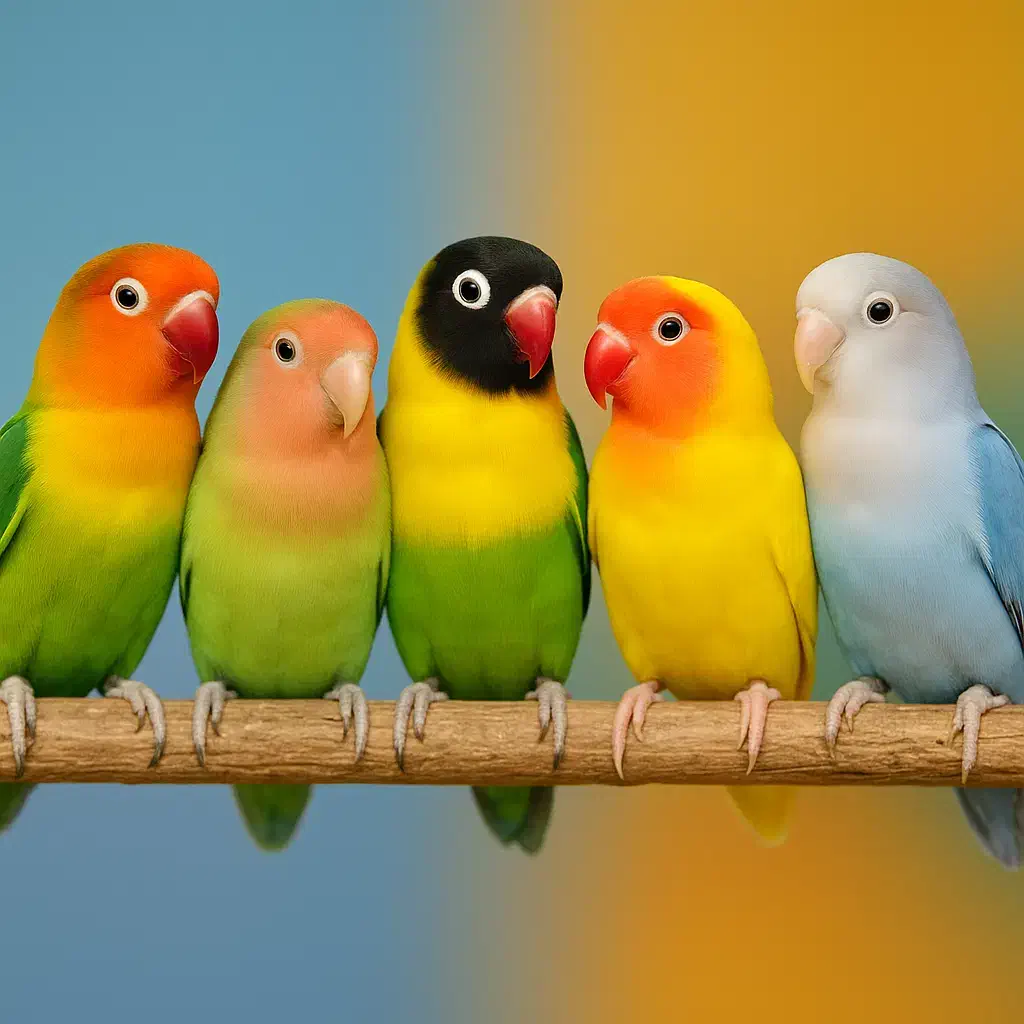 فروش انواع طوطی کوتوله.برزیلی.فیشر.صورت هلویی|پرنده|خمینیشهر, |دیوار