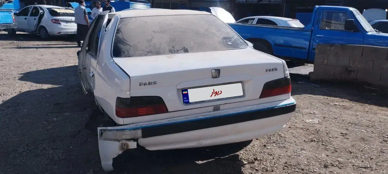 پژو پارس تصادفی|خودرو سواری و وانت|کرمانشاه, |دیوار